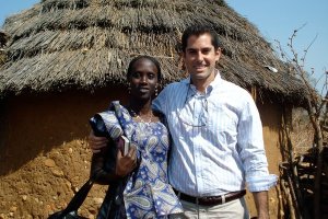 Ryan Boyette and his wife Jazira in Sudan